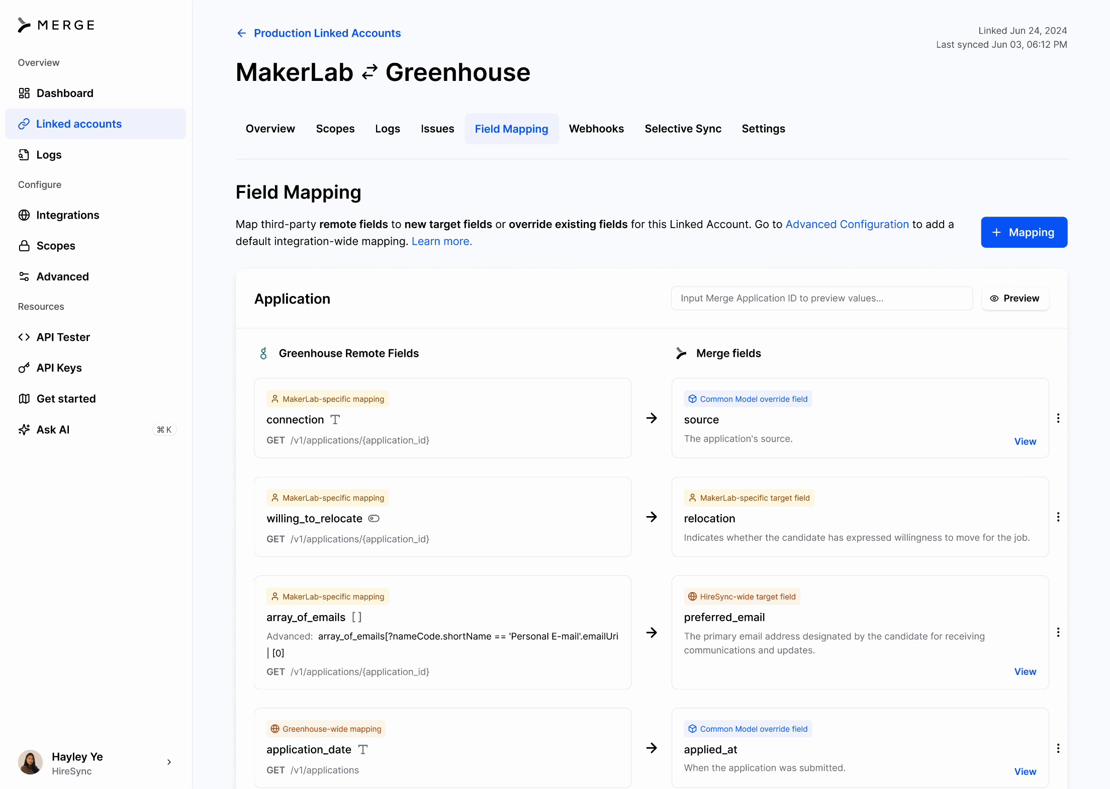gif of simplified mapping flow