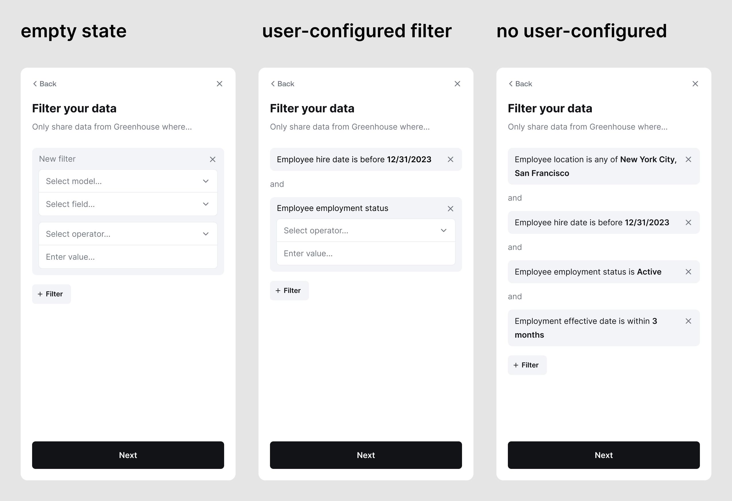 Selective Sync in Merge Link